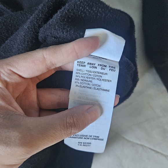 PUMA Fleece Lined Crewneck Sweater Men's Small Cotton Blend - Picture 9 of 10